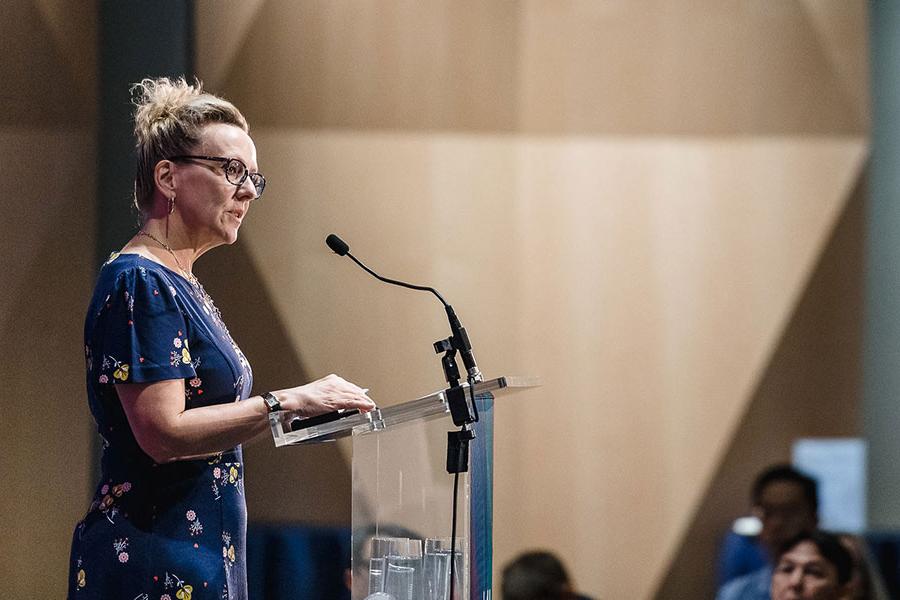 Rebecca Doerge, Dean of the Mellon College of Science at Carnegie Mellon University