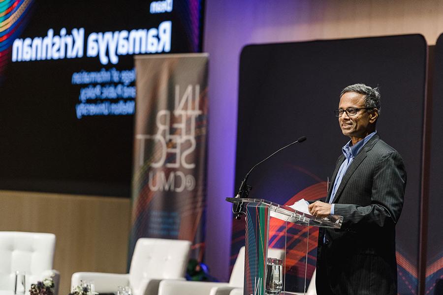 Ramayya Krishnan, Dean of  Heinz College at CMU